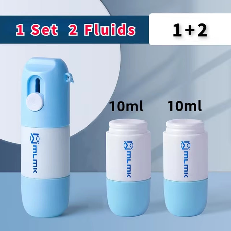 Thermal Paper Easer Mail Opener 2 in 1 Correction Fluid with Knife anti Peep Identity Information Privacy Protector Eraser