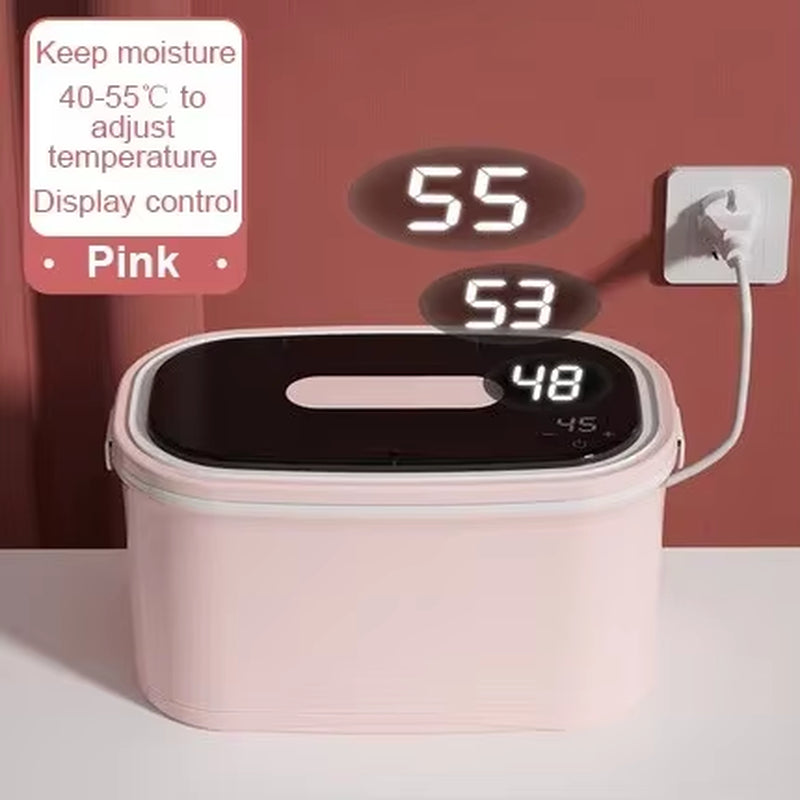 Baby Wipes Heater Home Car Thermostat Tissue Paper Warmer Case Wet Towel Dispenser Heat Thermal Napkin Heating Box Cover EU US
