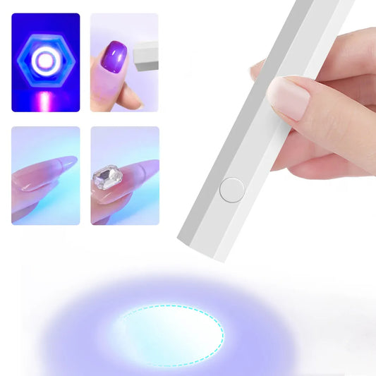Lámpara de fototerapia para esmalte de uñas de secado rápido