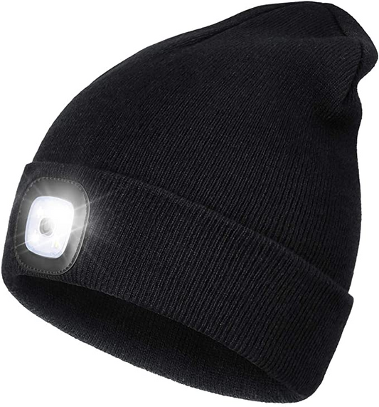 Gorro de lana LED
