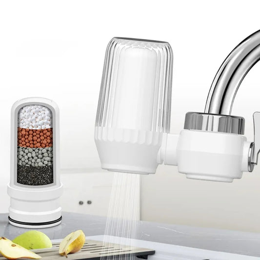 Purificador de agua de grifo pequeño con filtrado físico
