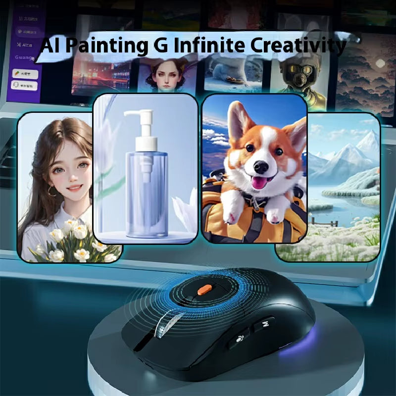 Deepseek Intelligent Voice Wireless Mouse Table Ppt Copywriting Creation Ai Drawing Multi Functional Intelligent Mouse