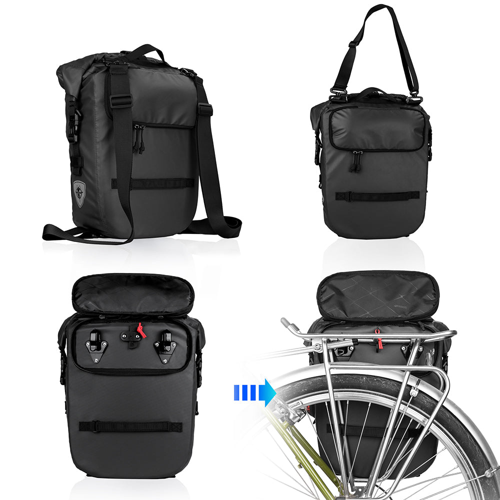 Bolsa impermeable para bicicleta Rhinowalk de 20 l
