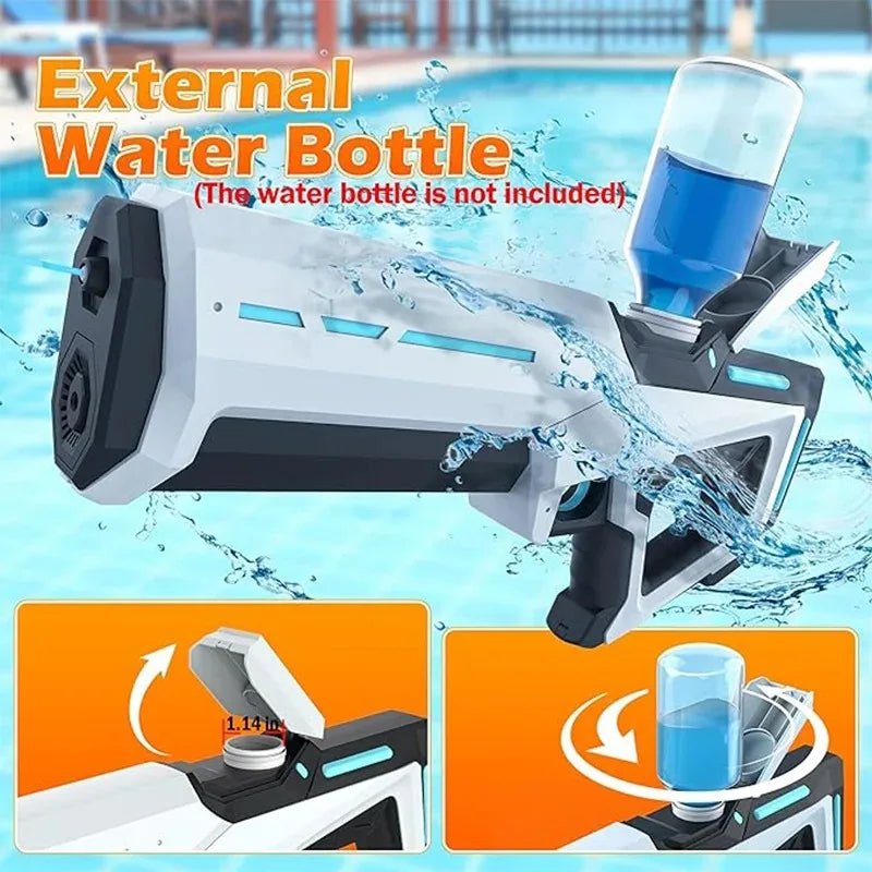 Potente pistola de agua eléctrica