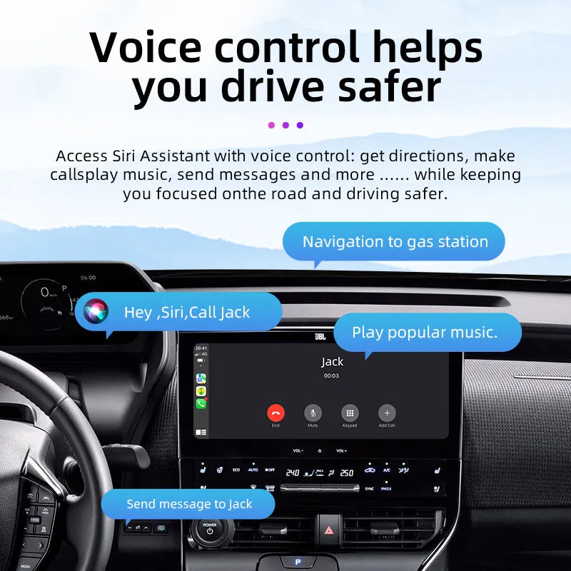 Apple用ワイヤレスCarPlayアダプター