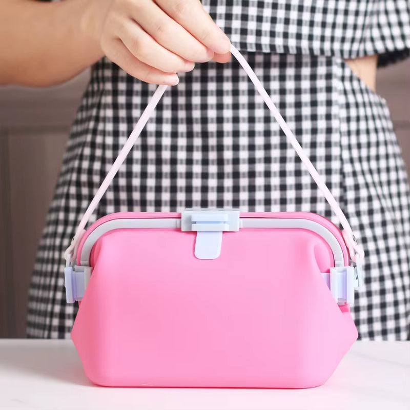 Edible Silicon Buggy Bag Refrigerator Recyclable Ness Protection Package Reusable Outdoor Fruit Silicone Sealed Bag