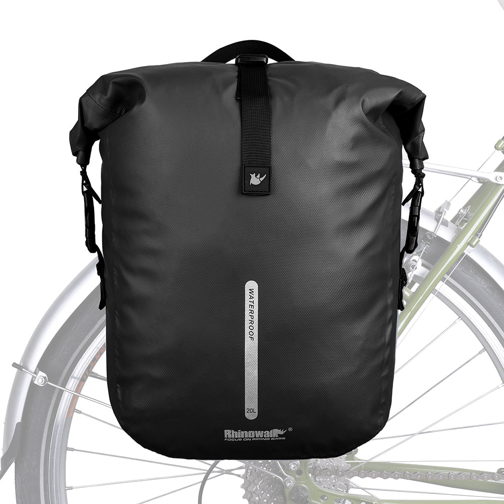Bolsa impermeable para bicicleta Rhinowalk de 20 l