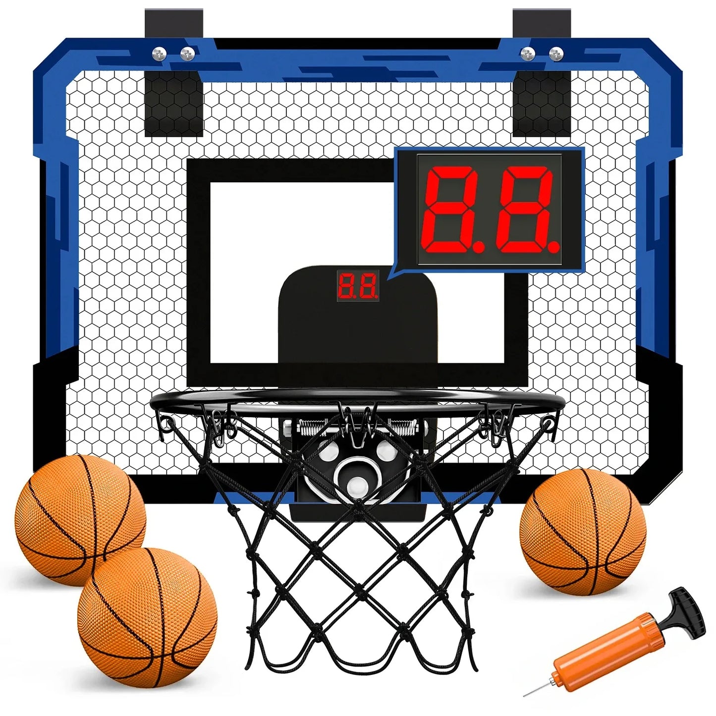 Aro de baloncesto de pared para entrenamiento en interiores