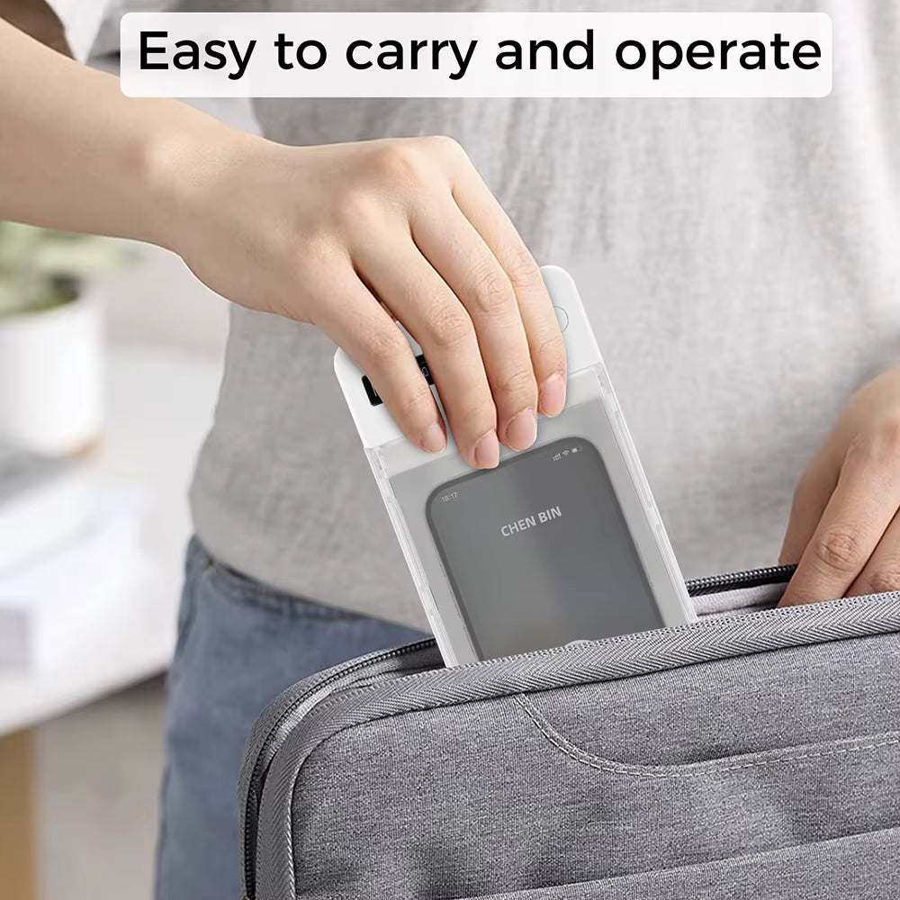Phone Lock Box Transparent with Timer LCD Display T-Shaped Opening Phone Box Phone Locker Adults Students Self-Discipline Tools