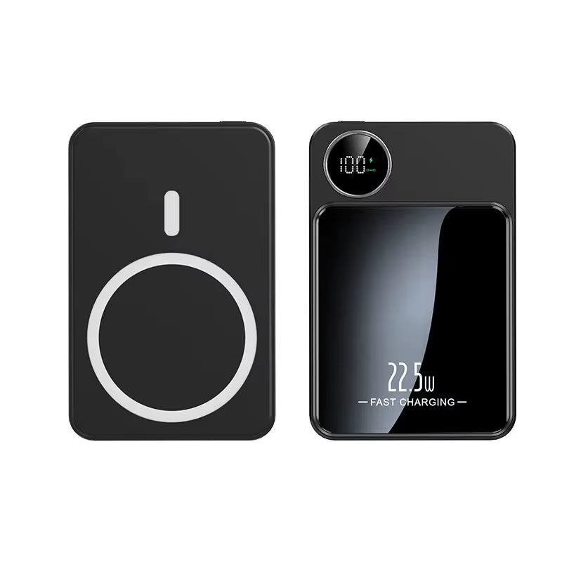XIAOMI 30000Mah Alloy Magsafe Wireless Magnetic Power Bank Ultra Thin Fast Charging Portable Backup Battery for Iphone Samsung