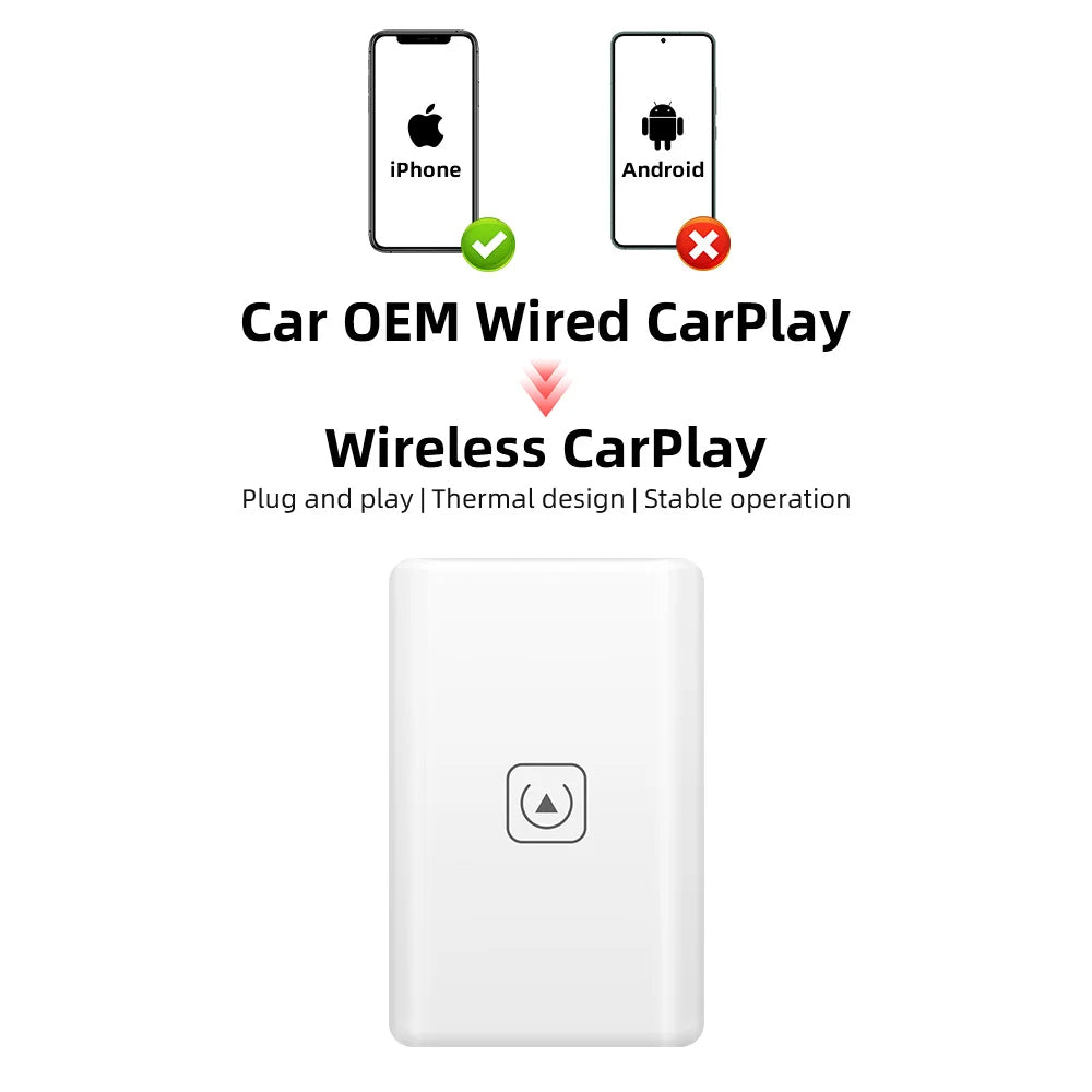 Apple用ワイヤレスCarPlayアダプター