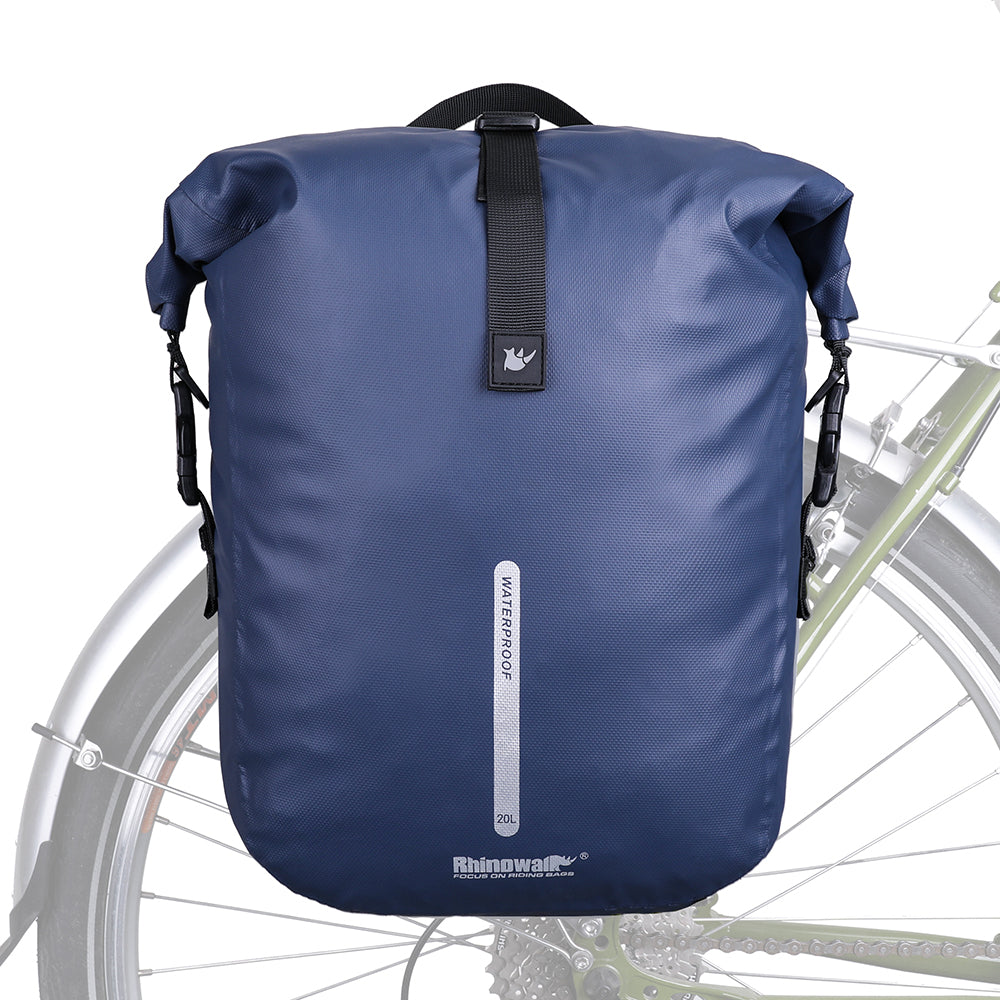 Bolsa impermeable para bicicleta Rhinowalk de 20 l
