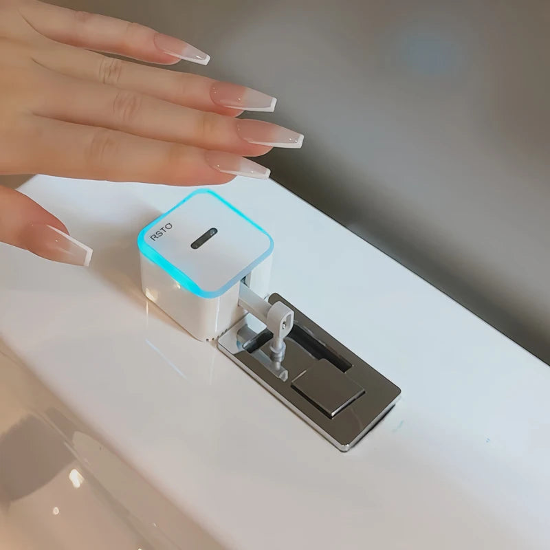 RSTO New Style Easy to Install Smart Touchless Toilet Flush Sensor Touchless Toilet Flush Kit