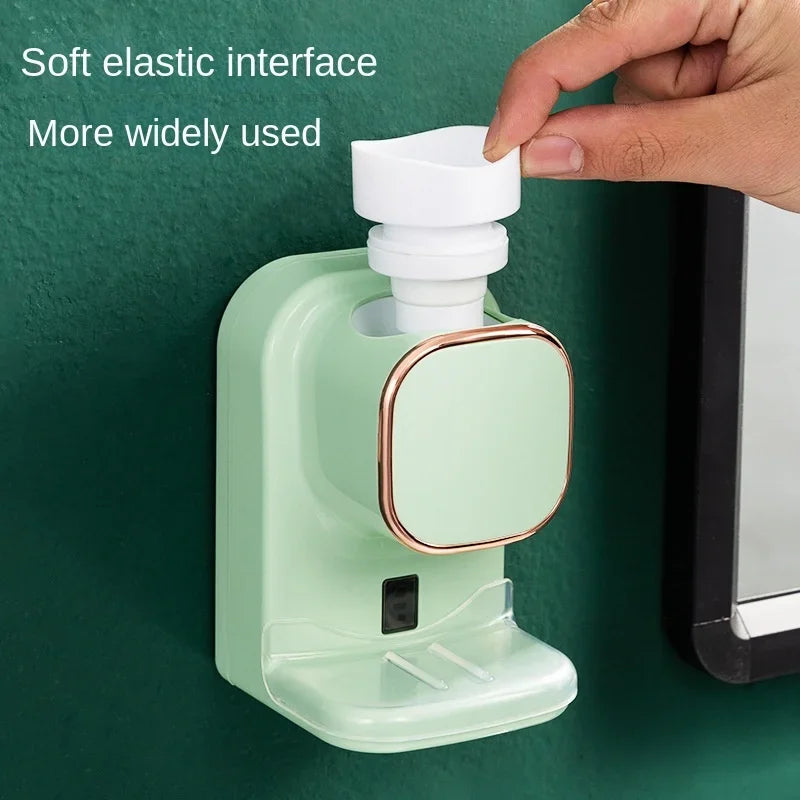 Automatic Induction Toothpaste Dispenser Wall Mounted Removable Rechargeable Toothpaste Squeezer Toothbrush Bathroom Accessories